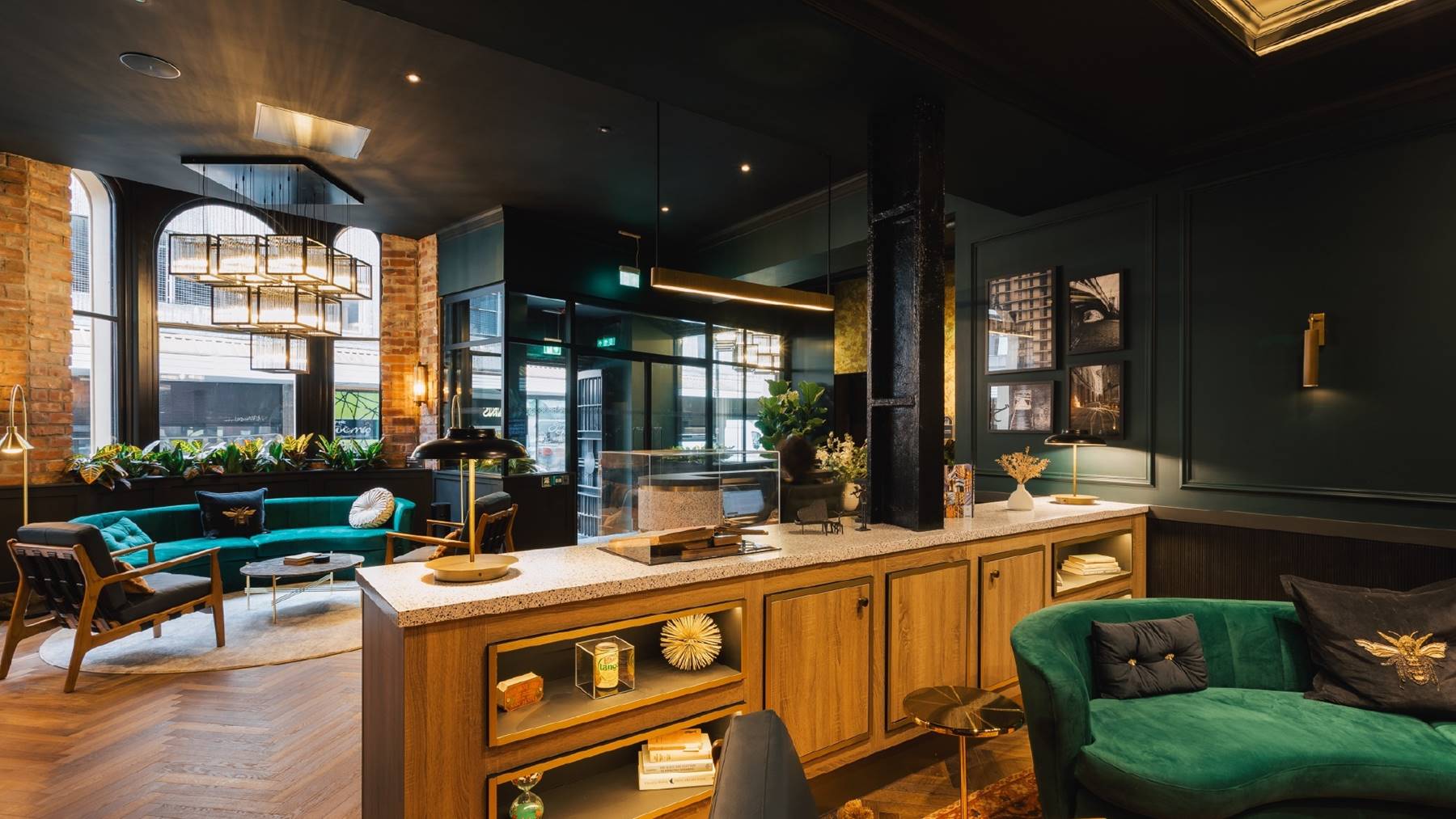 Kings House, Manchester, welcome lounge